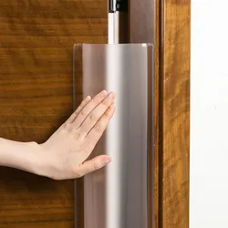 Finger Anti-pinch Door Guard Door Protector Self-Adhesive Seam Gap Blocker Protection Seal Strip Translucent