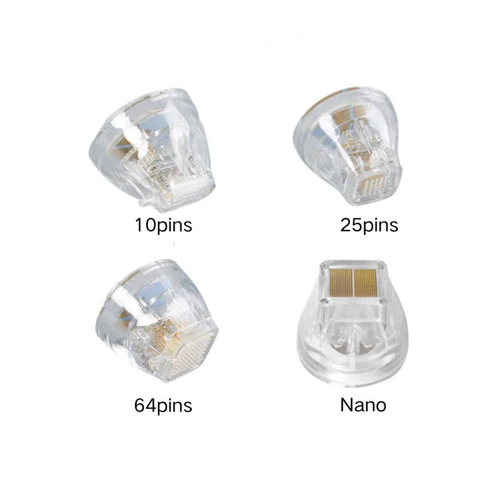 cartuchos-profissionais-banhados-a-ouro-com-microagulhamento-rf-para-substituicao-de-maquina-de-microagulha-rf-fracionaria-meso-10-25-64-isolados