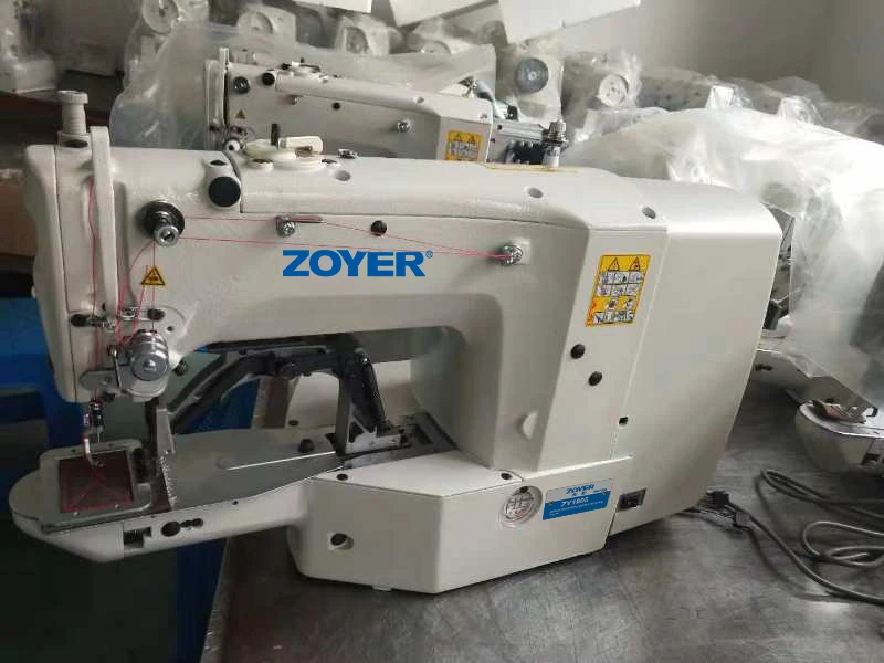 Zoyer ZY1905D-5040 Industrial Sewing Machine 50x40mm Sewing Area Computer Bar Tacking Machine Pattern for Garment Production