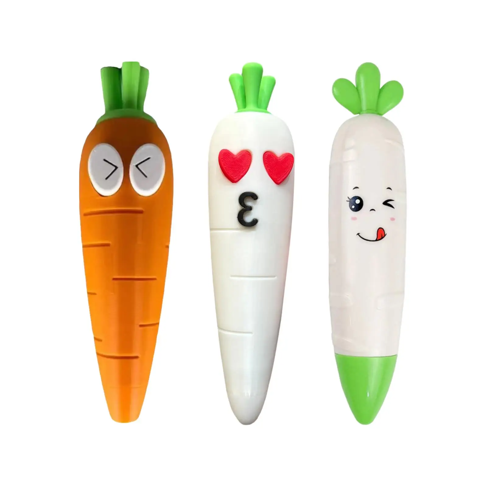 

3D Carrot Telescopic Sword Gravity Retractable Sword Tricky Toy Creative Carrot