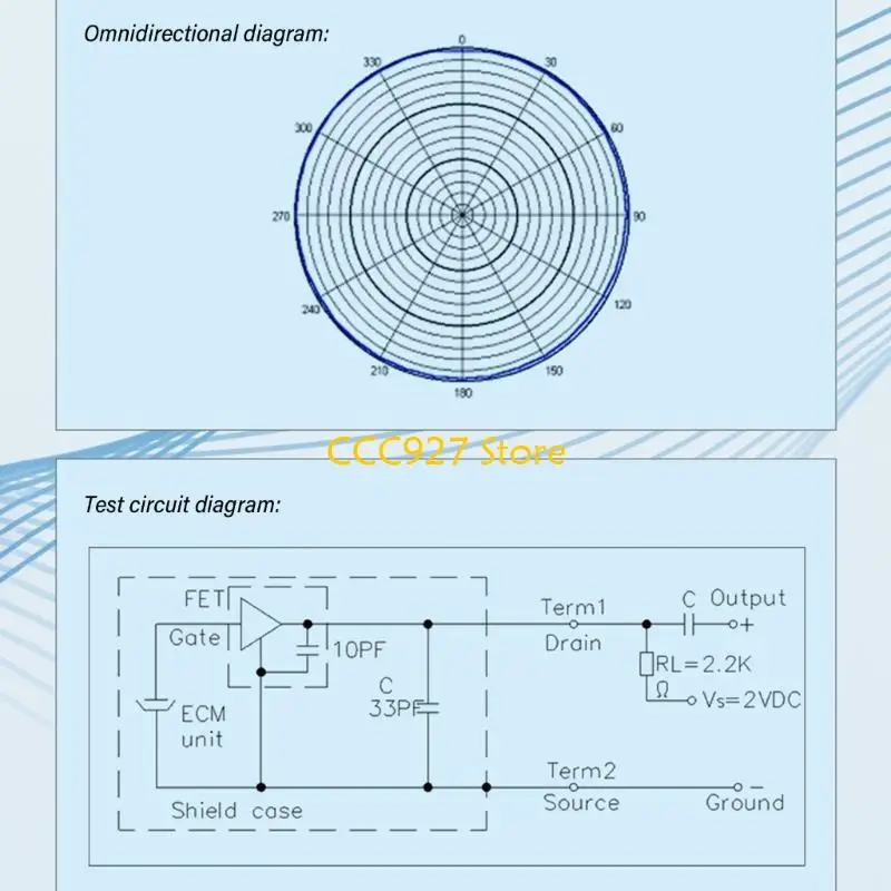 B03F ميكروفون قوي مكون من ميكروفونات مكثفة كهربائية لفناني الأداء ومهندسي الموسيقى #2