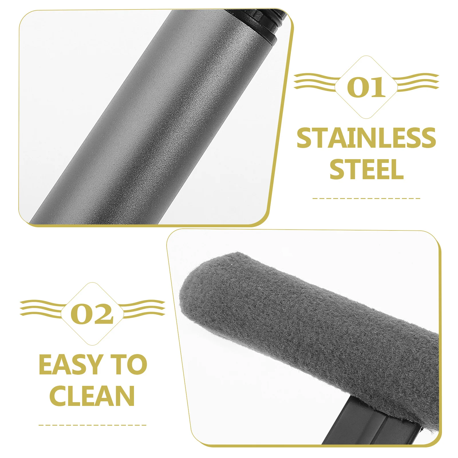 

Car Windshield Cleaner Tool Compact Size Window Squeegee Mirror Wiper for Auto Glass Cleaning Windshield Cleaning Tool