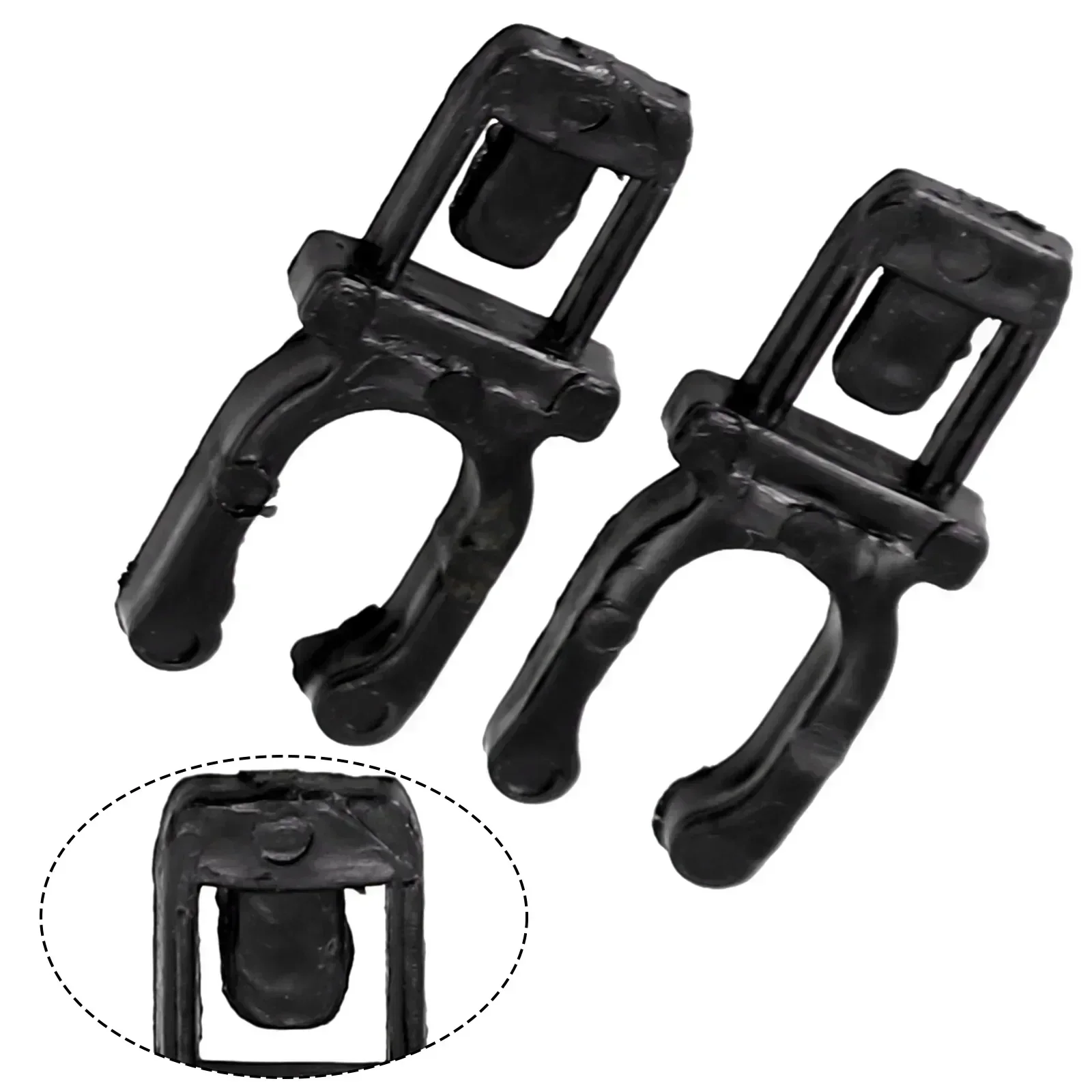 2pcs Fuse Box Coin Storage Tray Clip Black Accessories For FORESTER 2013-2022 Car Interior Fuse Box Buckle ABS image 3
