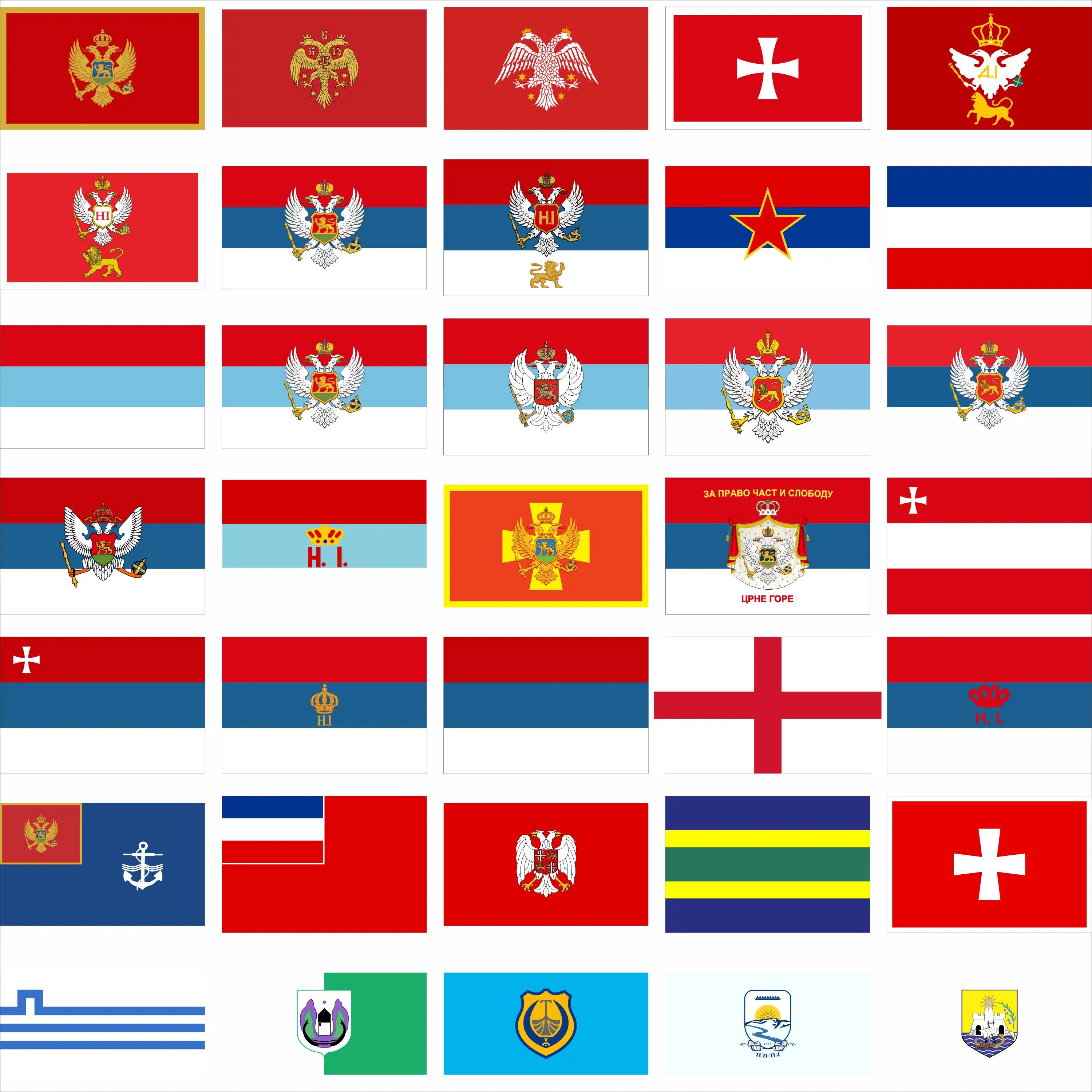 

Флаг Черриной Королевства Баннер Prince-Bishopric Me 3x5ft 90x150cm Двусторонняя печать Аладж-barjak Prince Danilo I флаги