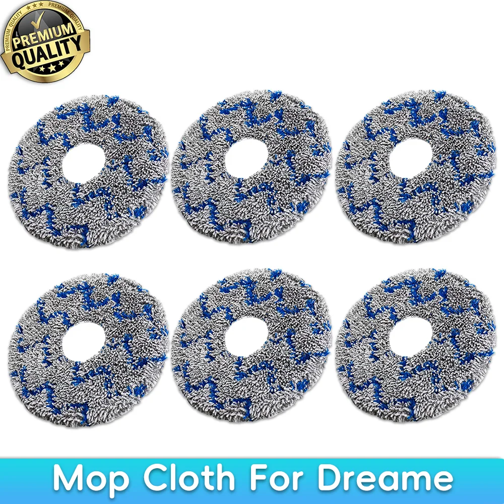 Mop Cloth Compatible For Dreame X10+ X20 L20 Ultra L30 Ultra X20 Pro L10s Pro Ultra X40 Ultra X40 Pro S30 Pro Vacuum Cleaner