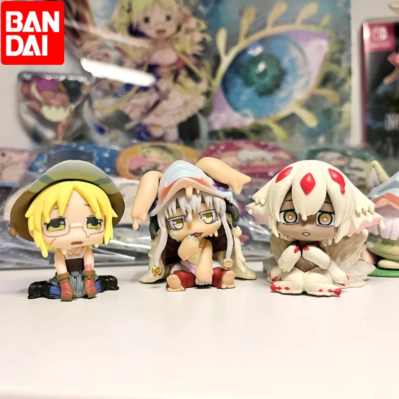 

Bandai Made in Abyss: The Golden City of The Scorching Sun Gashapon Toys Nanachi Cute Action Figure Model Ornaments Capsule Toys