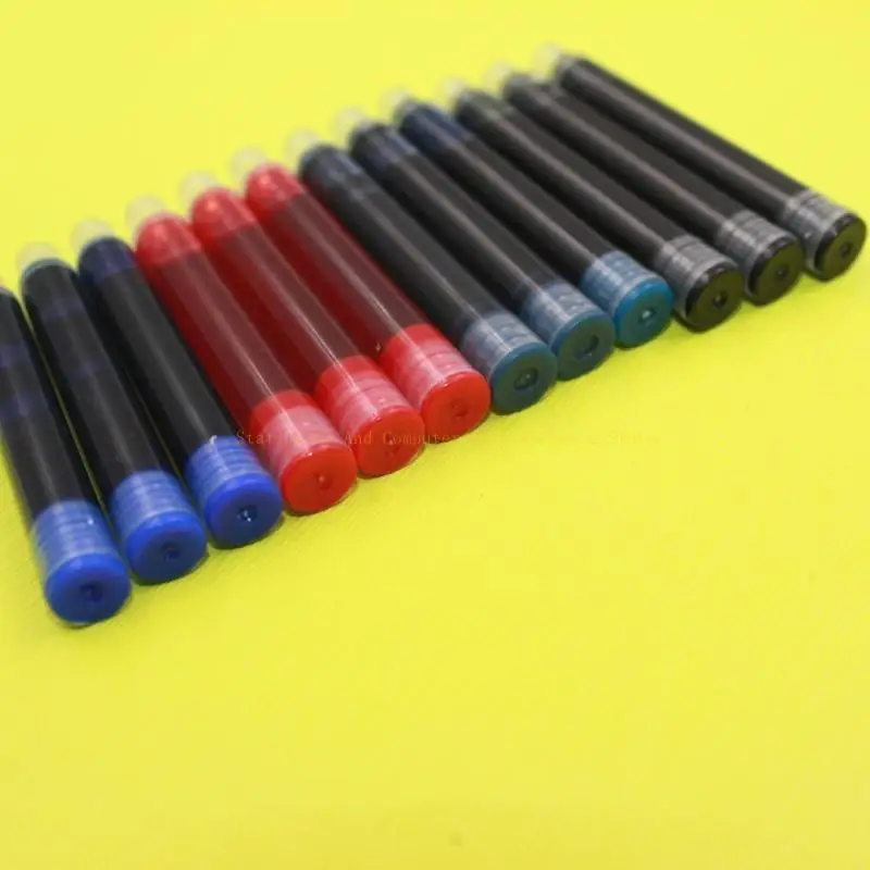 10pcs verfügbar blau schwarze Brunnen Stift Tinte Patron