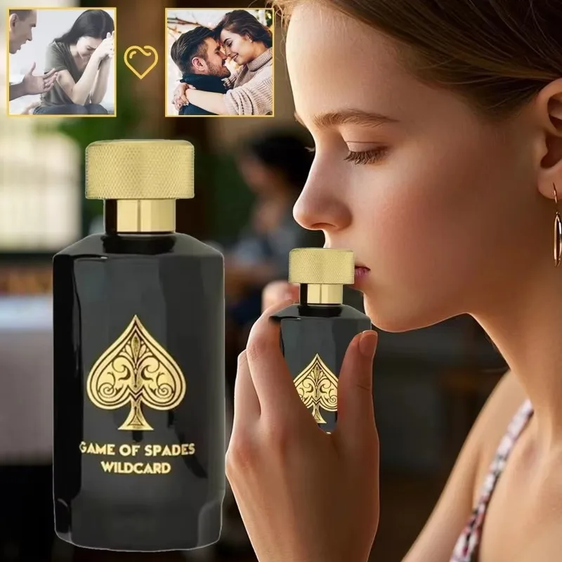 100 مللي جو ميلانو باريس لعبة البستوني وايلد كارد أو دو برفوم رذاذ عطر أصلي فرمونات دائمة كولونيا عطر صب فام