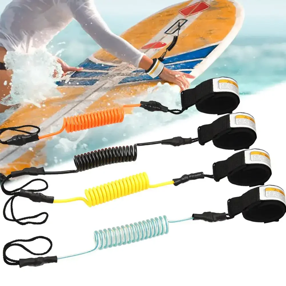 Surf Safety Hand Rope Sup Accessories Marine Self Safety TPU Hand Strap for Surfboards Paddle Board Pvc Boat Kayak Surfboard