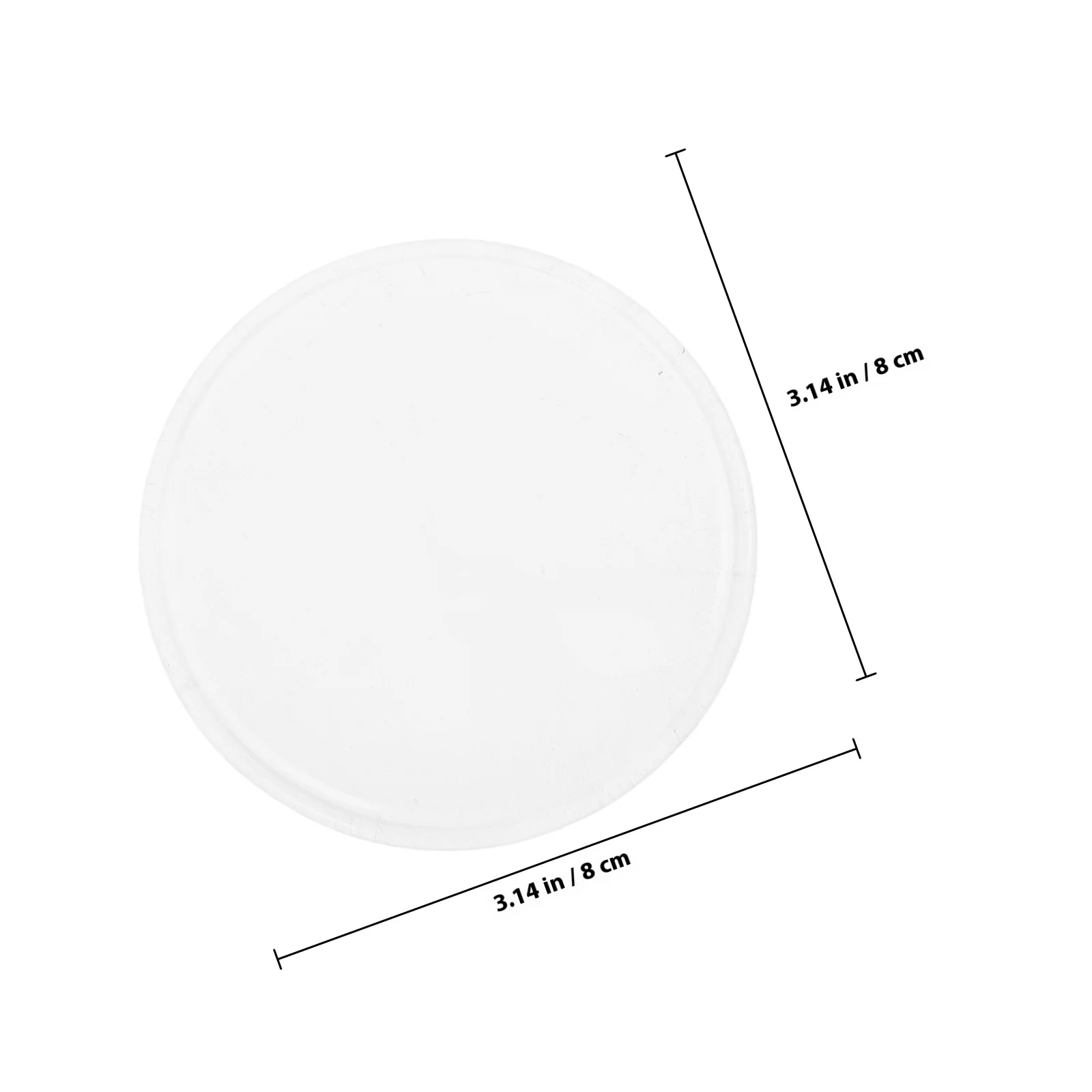 5 pezzi cuscinetti per ciglia in silicone antistatici cuscinetti per occhi rotondi trasparenti per estensioni delle ciglia set di strumenti per trucco facile da pulire supporto per ciglia in silicone