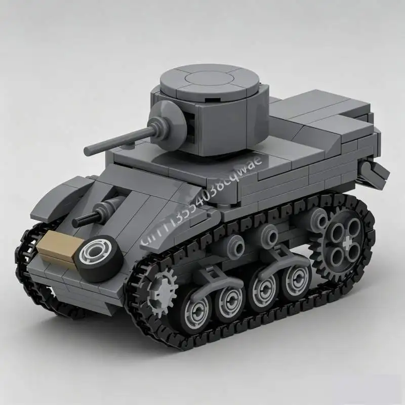 NEW 332PCS Armored Vehicle MOC Model Custom Puzzle Technical DIY Assembly Building Blocks Creative Toy Collection Display Gift