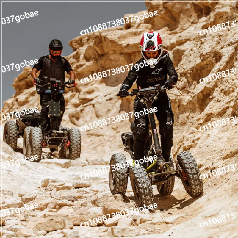All Terrain Electric  4X4 6000W Original Engineering Design Wagon ATV Lithium Battery  New