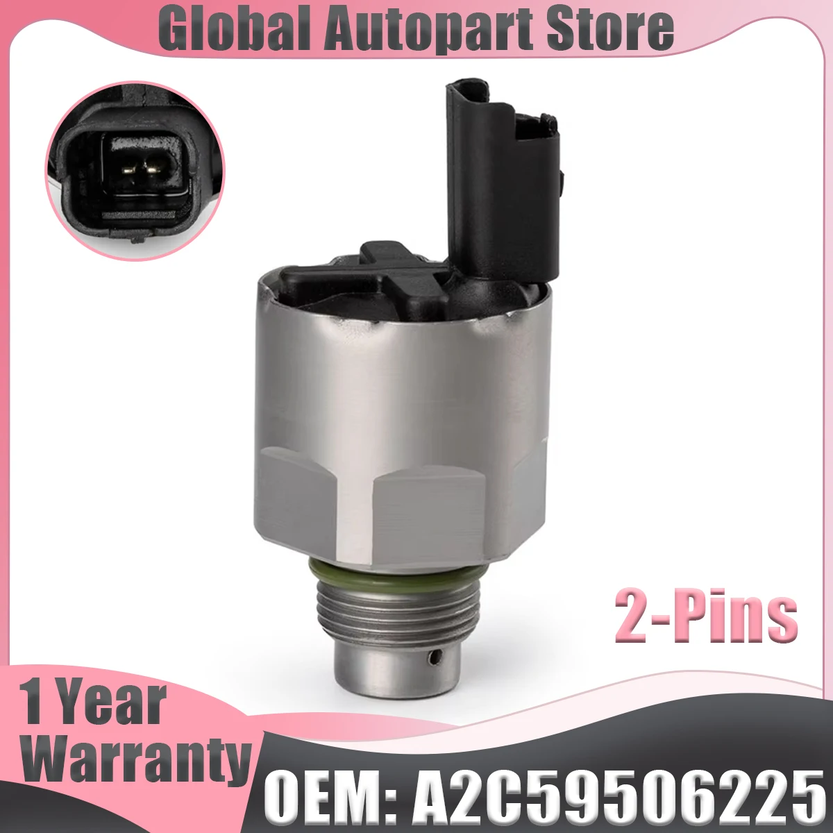 A2C59506225 X39800300005Z Fuel Injection Control Valve Pump Pressure Regulator For Ford Focus MK2 1.8 TDCI For Citroen C2 C3