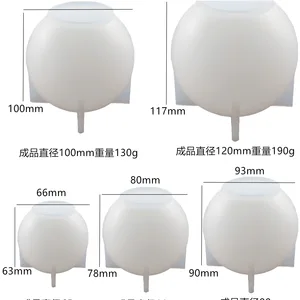 أفضل 6 مبيعات مجموعة الحمام قوالب السيليكون - No4