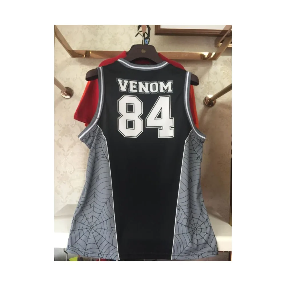 2026 nuevo 3D impreso 84 Avengers Punisher Speed Dry camiseta de baloncesto deportiva para hombres Street Ball Ajin Manwei MARVAL Skull