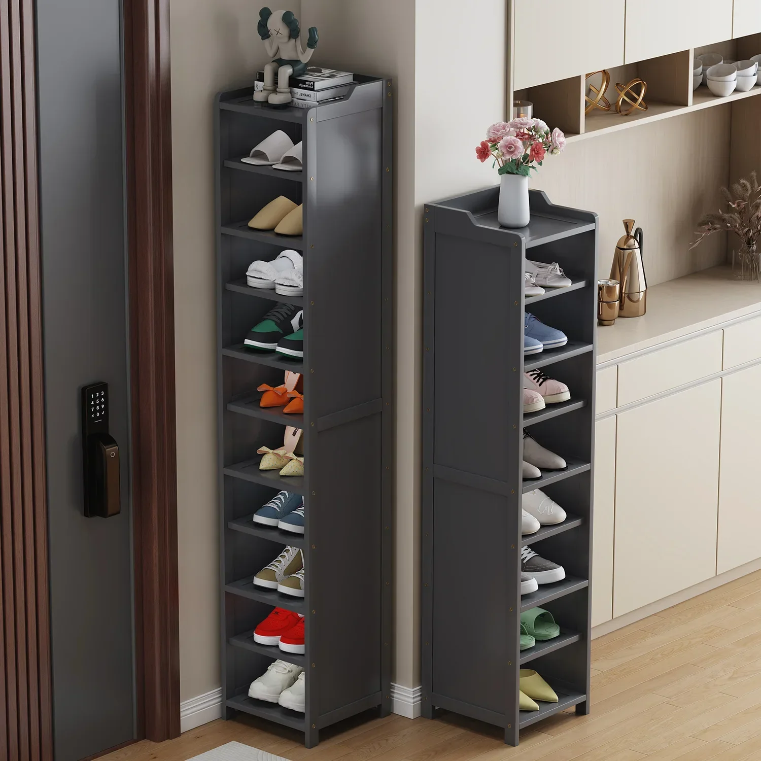 Exquisite Shoe Rack Multi-layer Household Door Shoe Cabinet Home Storage Shoe Rack Dormitory Small Shoe Cabinet