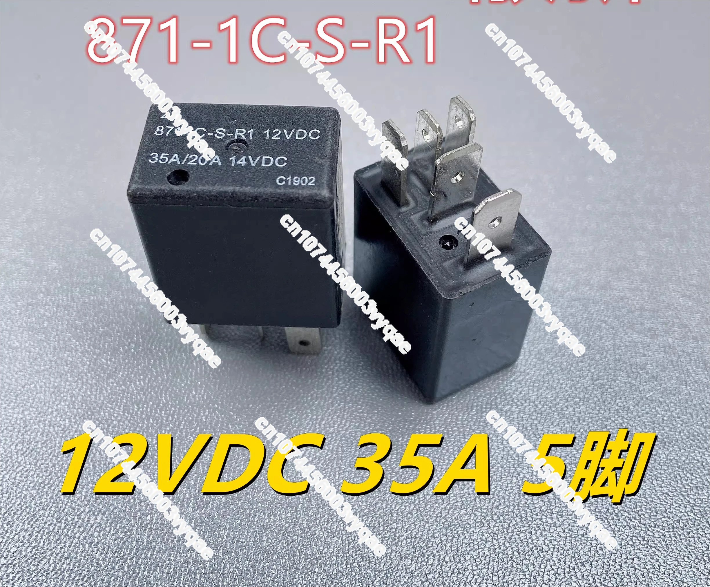 For 12VDC 24VDC Relay NEW 5PCS 871-1C-S-R1 12VDC 35A 871-1C-C-R1