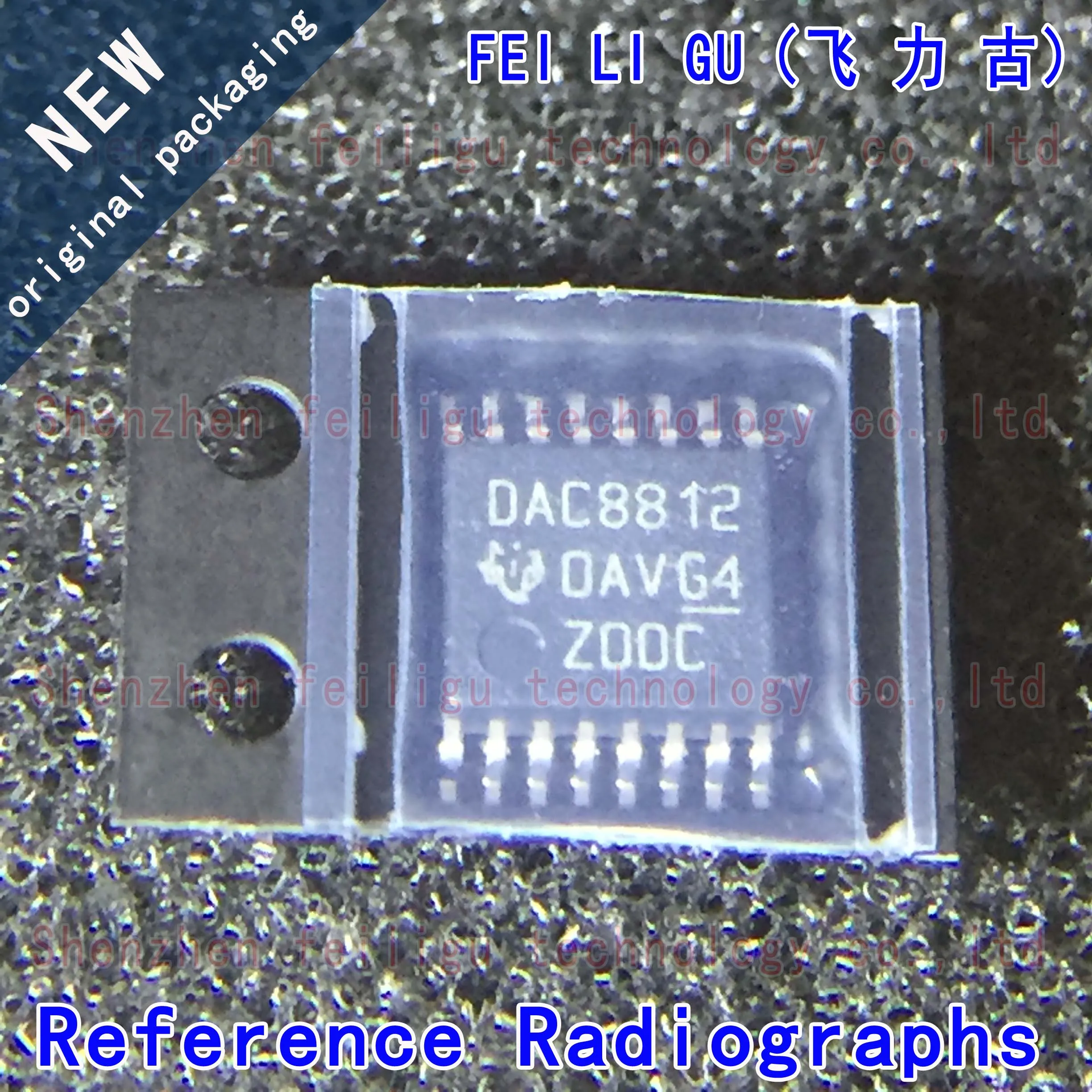 

1~10PCS 100% New Original DAC8812IBPWR DAC8812IBPW DAC8812 Package:TSSOP16 16-bit DAC Chip