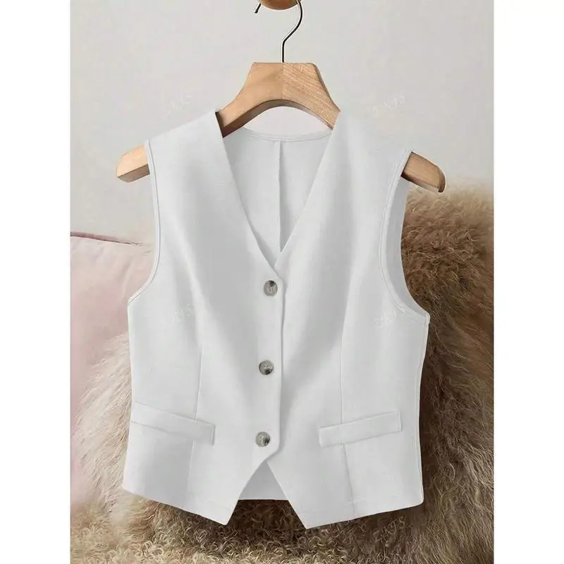Women's Short Suit Vest F 53990 Ladies' Inner Wear Fashion Spring 2026 Regular Length Other Material 100% Inner Match