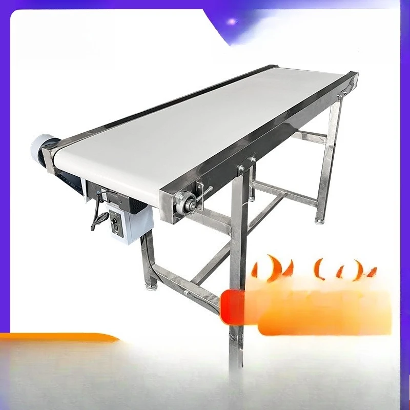 Small food conveyor, logistics sorting conveyor line, grain assembly line, food belt conveyor