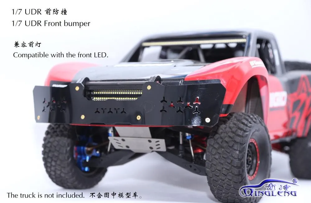 Nylon Front Bumper Front Crash for 1/7 UDR Unlimited Desert Racer RC Car Upgrade Parts