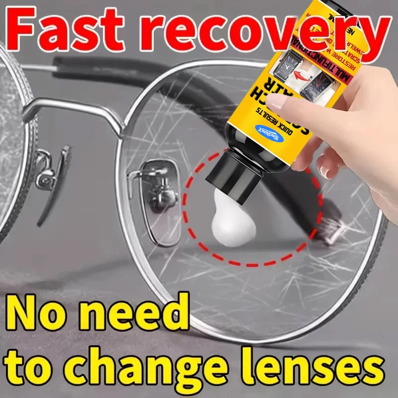 Image of Glas-Kratzer-Reparaturpaste für Autoglastüren, Gläser, Polierpaste für Uhren, zum Wiederherstellen des Glanzes, 2026 NEU