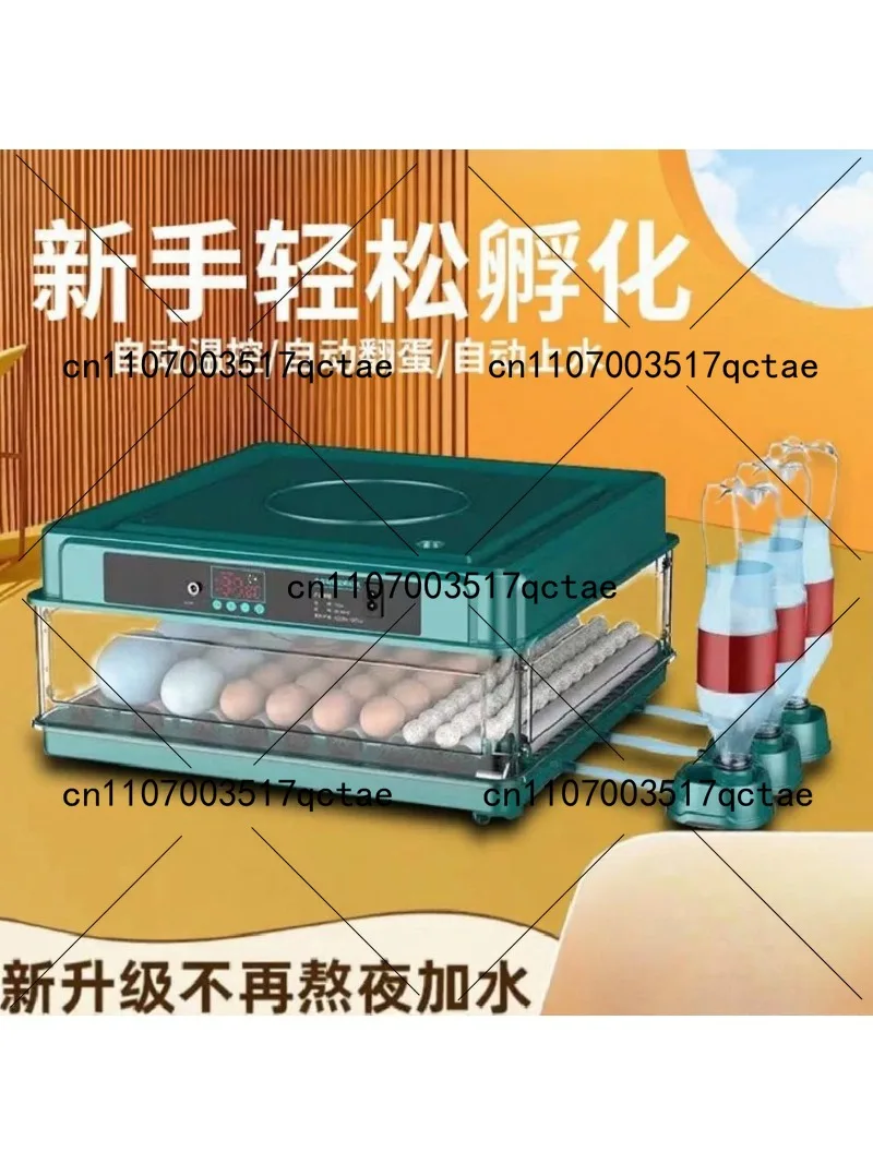 Small household fully automatic intelligent incubator for chicken, duck,  pigeon, parrot, high hatch rate of breeding eggs