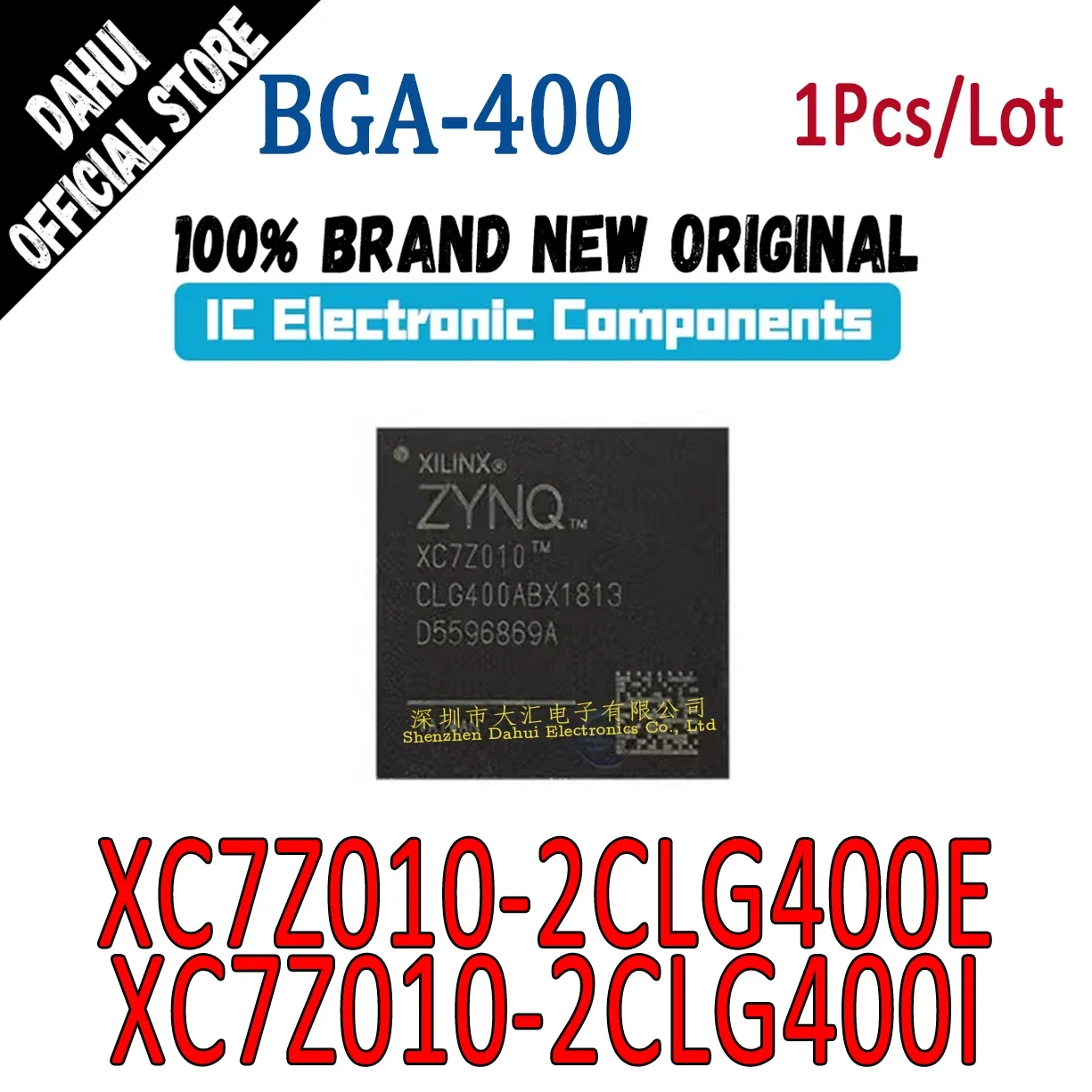 XC7Z010-2CLG400E XC7Z010-2CLG400I XC7Z010 CLG400 2E 2I BGA-400 Programmable logic chip IC new original
