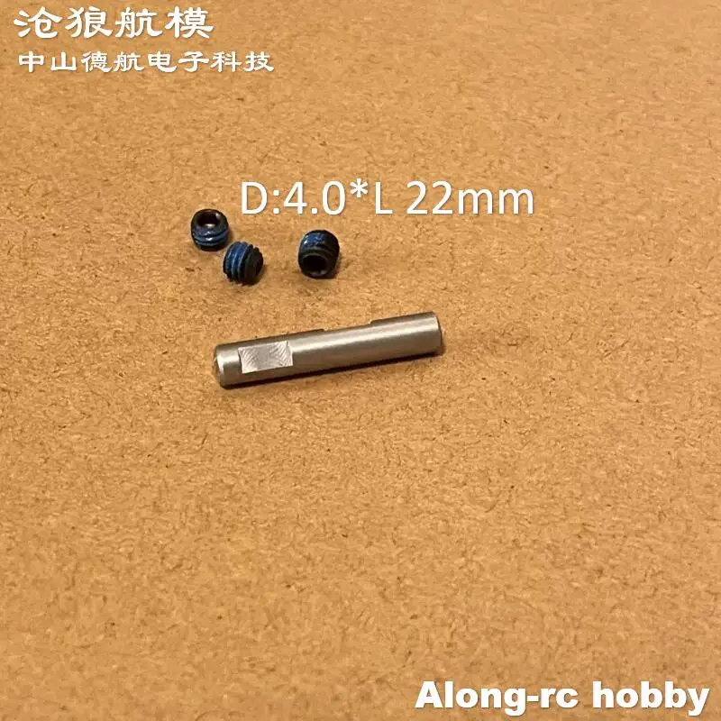 Lot de boulons en acier pour avion radiocommandé FreFukF35, pièces de rechange pour train d'atterrissage ou avion, 3 1948 rétractables, 4x22mm, 2 pièces