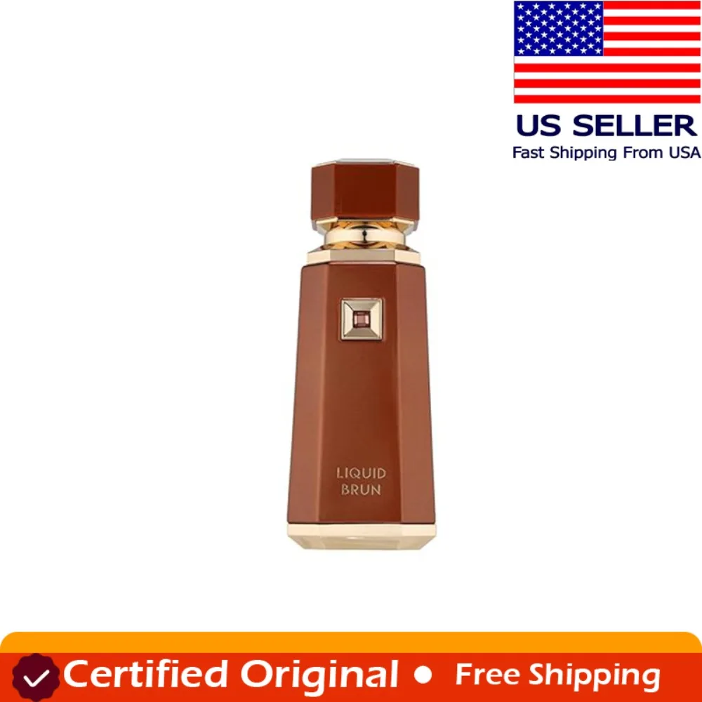 

Fragrance World Liquid Brun Eau De Parfum Men 100ml By French Ave Long Lasting Fragrance Cologne Portable Hair and Body Spray
