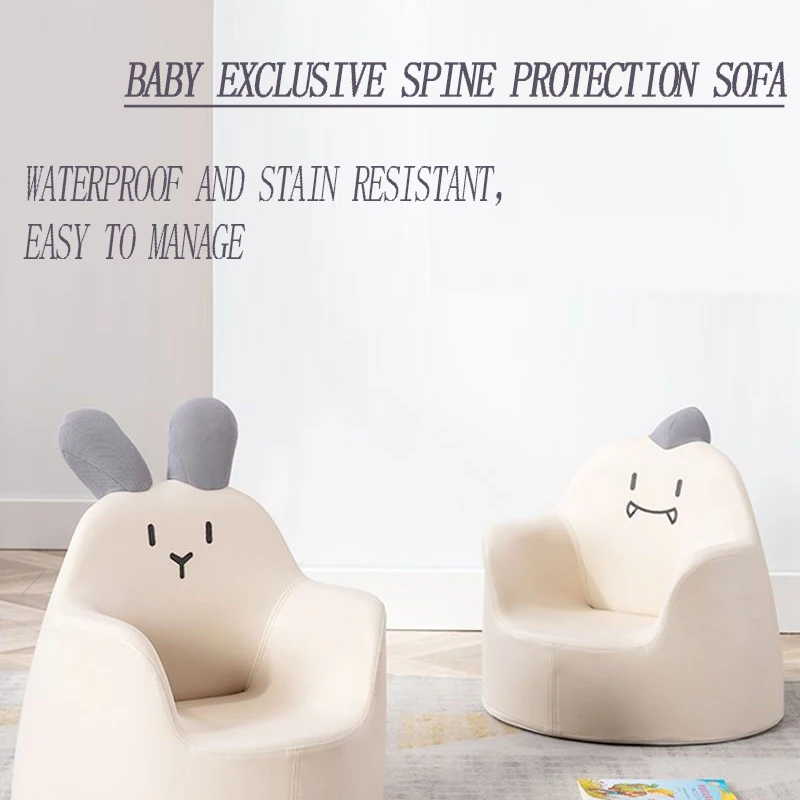 Removable Kids Sofa Cartoon Children Sofa Mini Backrest Armchair Cute Confortable Lazy Sofa Baby Bedroom Princess Furniture Gift