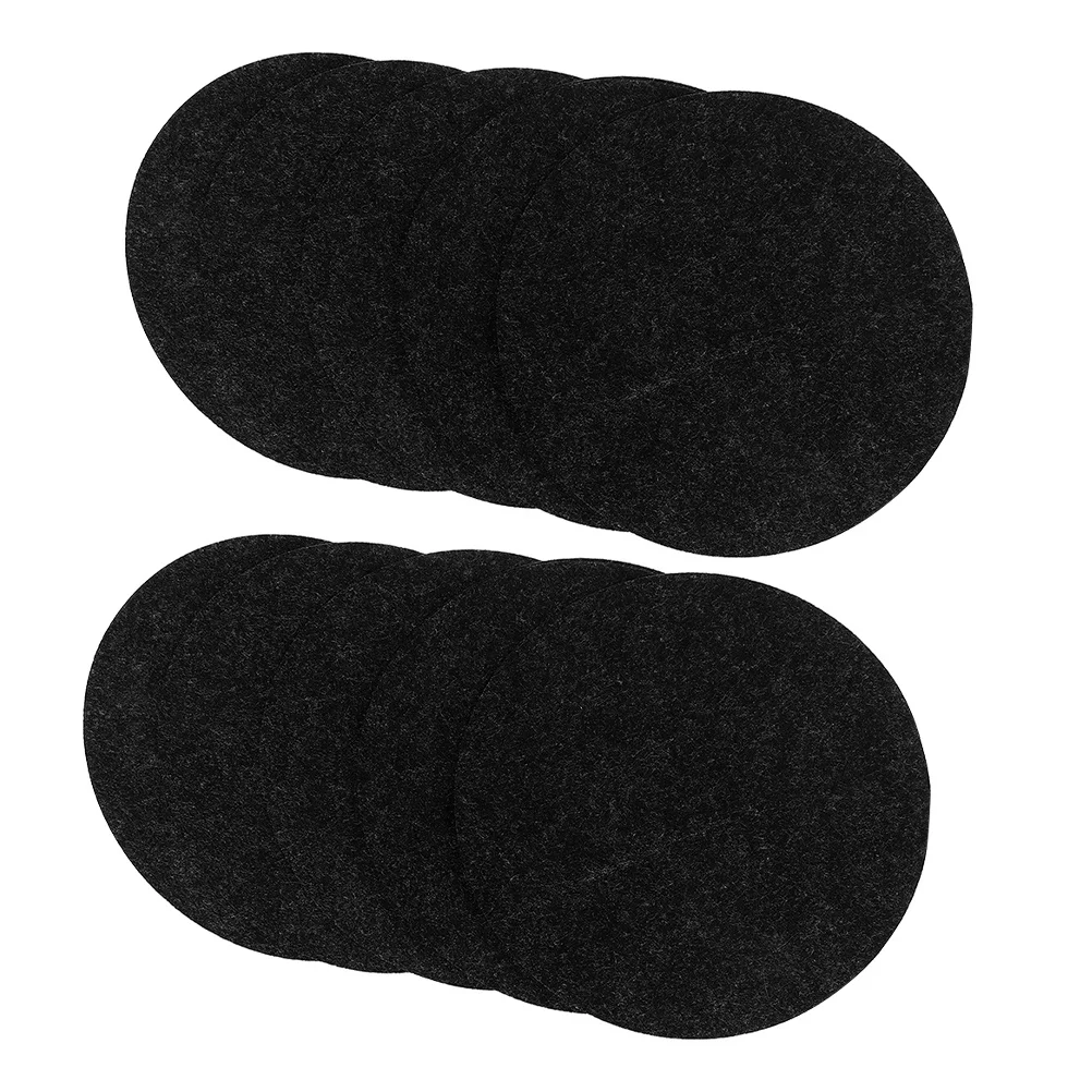 

10pcs Felt Dish Protectors For Stacking Plate Separators Pads Absorption For Moving Picnics Storage Pan Saucer