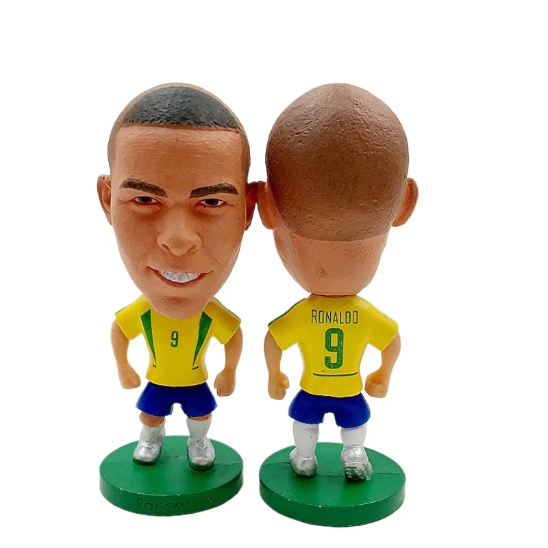 Futebol Figurines Resina Brinquedos, Hight Mini Futebol Boneca, Messicr7MBP