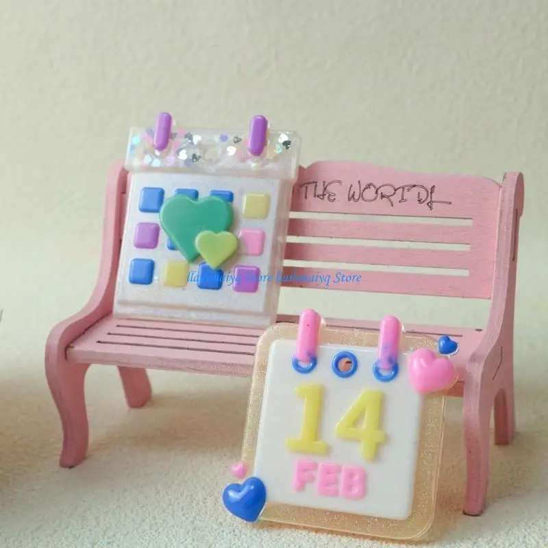 573B Moldes Pingente Série Dia Namorados Material Silicone Ferramentas Fabricação Manual DIY