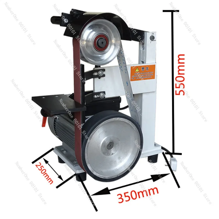 For homevertical multifunctional grinder industrial small metal deburring sharpening polishing equipment flat belt machine