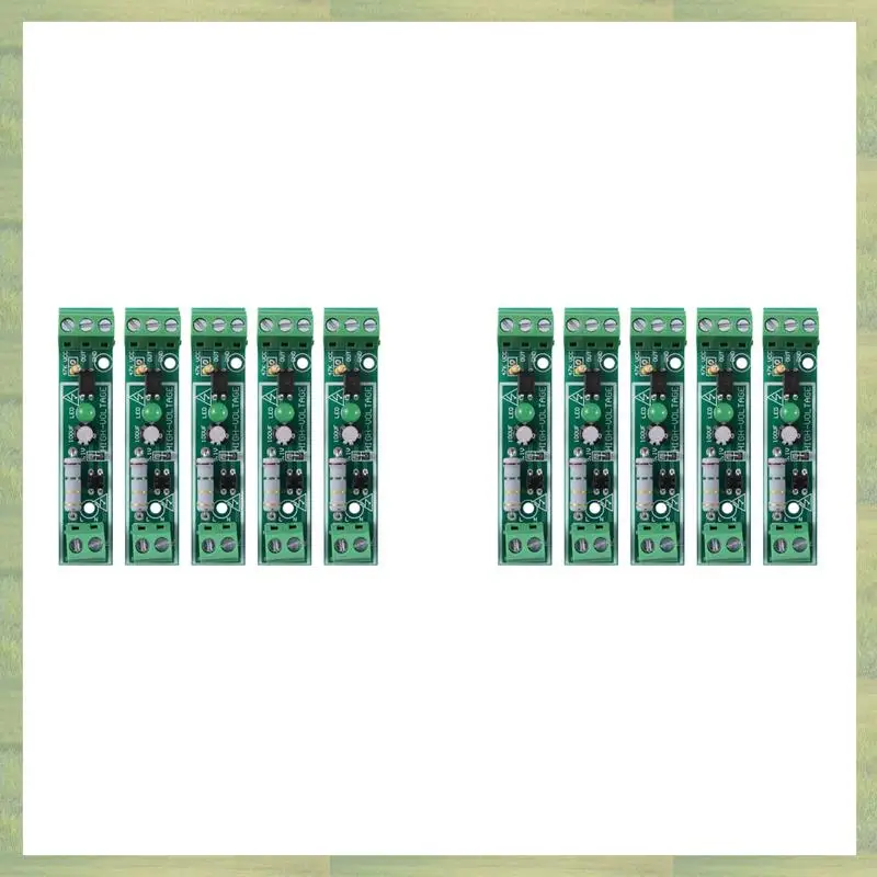 N15R-10PCS AC 220V Modulo di Isolamento Accoppiatore Ottico Scheda Rivelatore di Tensione TTL 3-5V SCM Test Per Microcontrollore PLC Adattivo