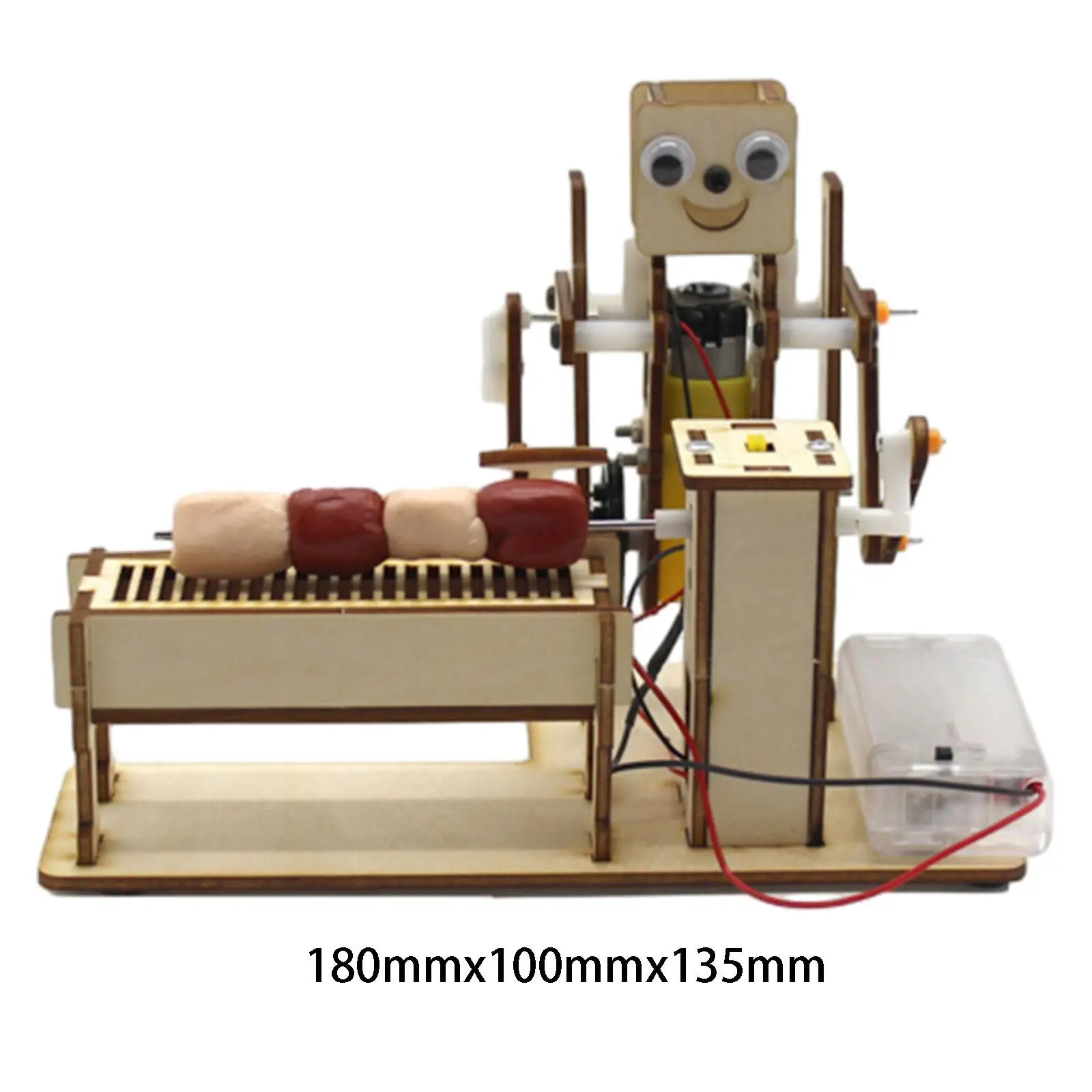 หุ่นยนต์บาร์บีคิวขนาดเล็กสำหรับใช้สอนวิทยาศาสตร์ของเล่นช่วยสอนทักษะการฝึกสอน