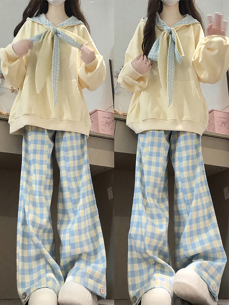 

Женская толстовка свободного кроя с капюшоном, весенне-осенняя, тонкая, с узлом, студенческая, повседневная, удобная, с длинными рукавами