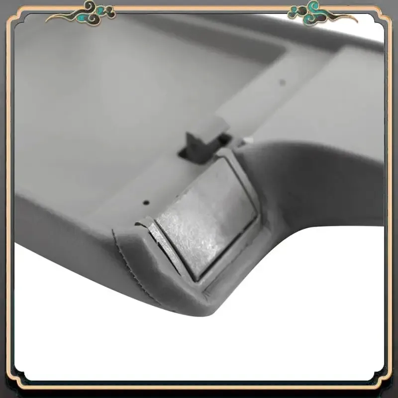 

Серый центральный чехол на подлокотник для BMW E46 98-06, замена из кожаного волокна и пластика