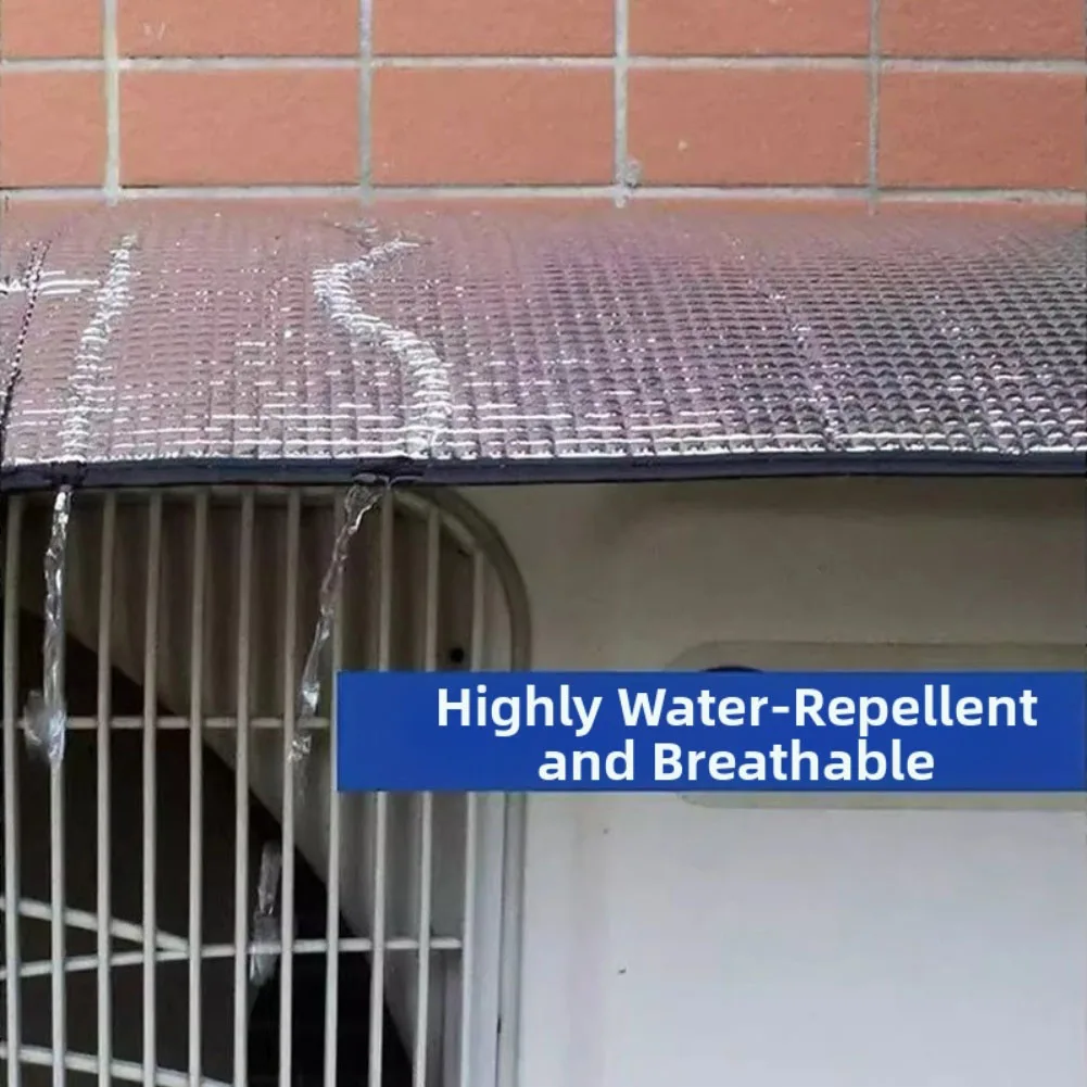 

Weather Resistant Air Conditioner Outdoor Unit Cover with Bubble Composite and Aluminum Foil for Various Models