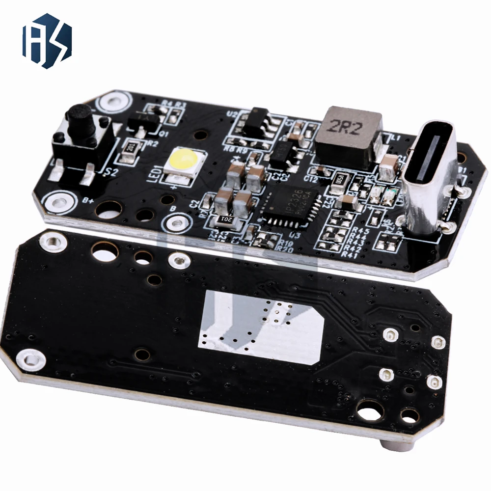 2S Lithium Battery Boost Charging Module – 15W High-Power, Fast Charger with Handheld SOS Function