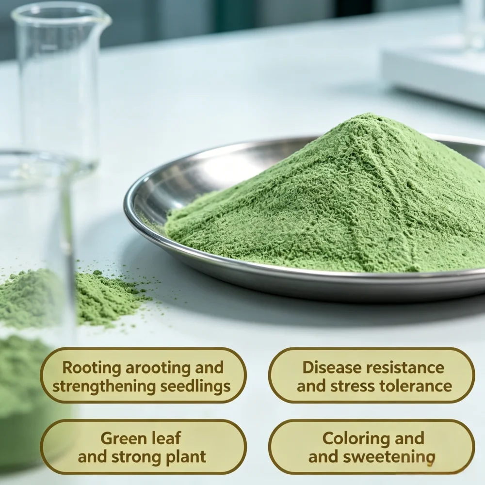 Natural Organic Seaweed Extract Water Soluble Fertilizer Seaweed Powder Root Growth Enhancer For Potted Plants Vegetables Fruit