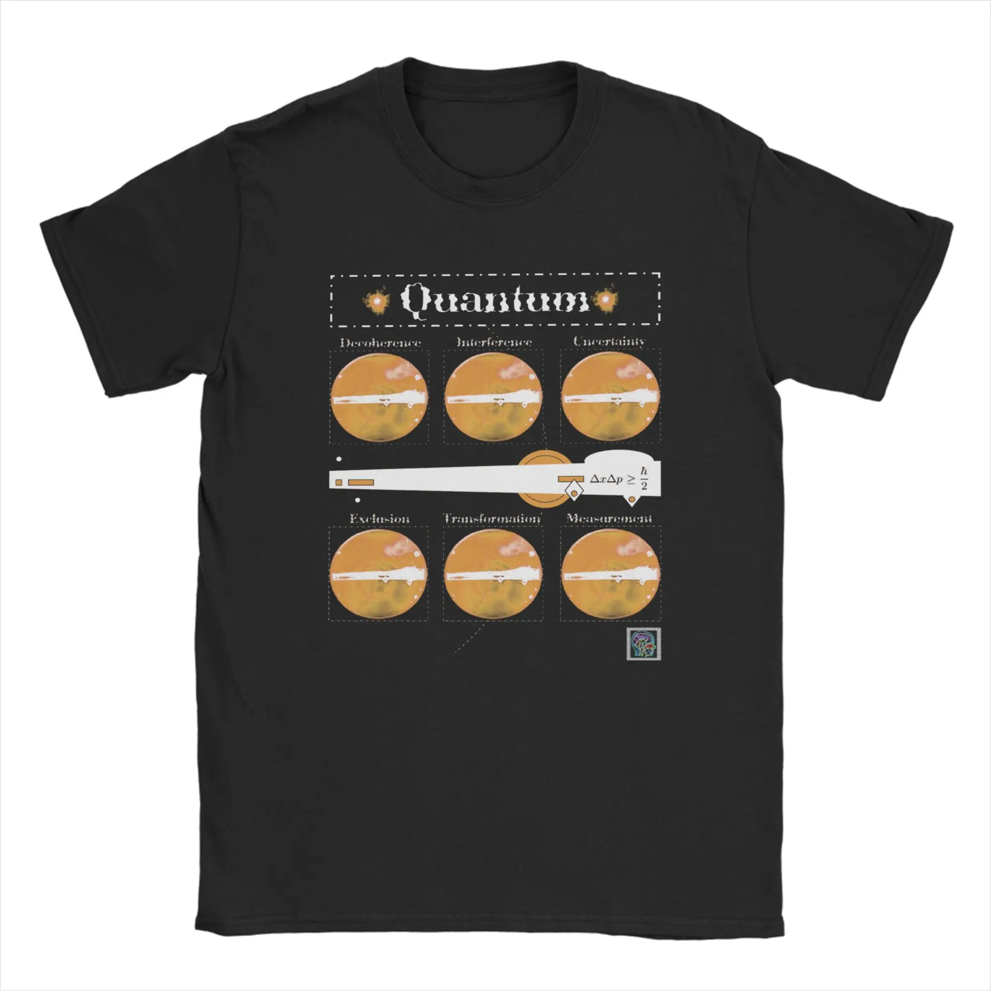Sheldon Wears Quantum Mechanics T Shirt Men Cotton Funny T-Shirts Physics Science Geek Nerd Tees Short Sleeve Clothes New