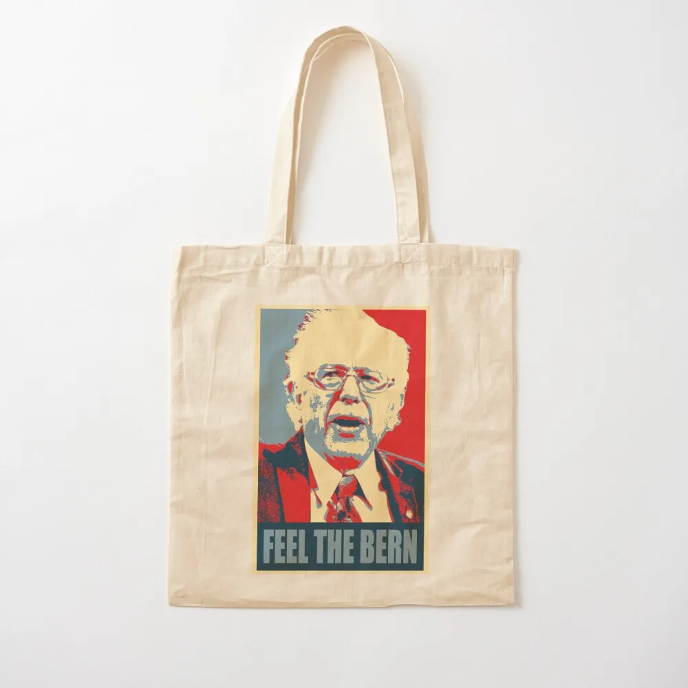 

Feel the Bern Bernie Sanders 2020 Bernie Sanders for President Tote Bag Cloth bags Canvas shoulder bag Canvas Tote Bag