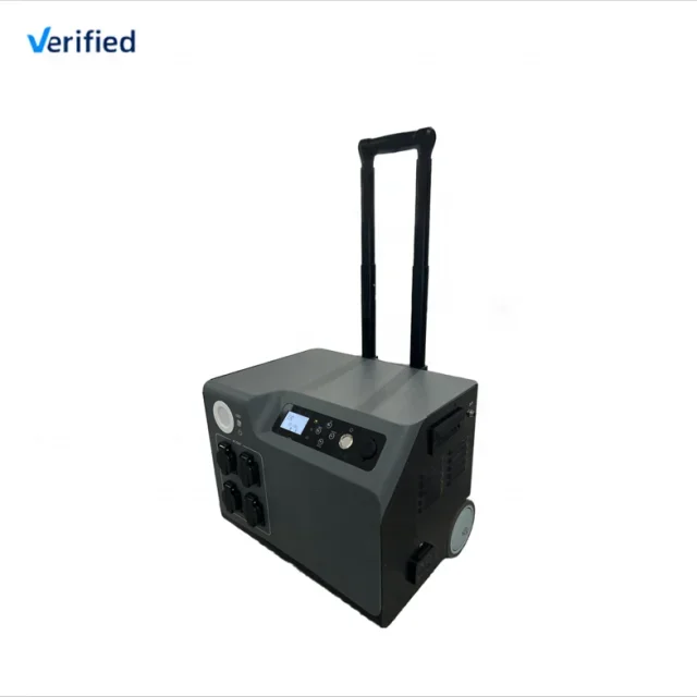 

Modern 3KW 2.56KWh Portable Power Bank Home&Camping Backup Power REPT A Cell 6000 Cycle AC/Solar Charge All-in-one Design CE