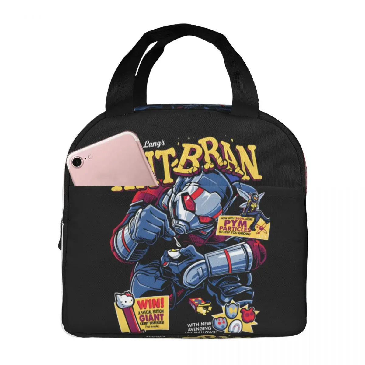 Aluminum Foil Insulation For Students School&Office Ant-Man Lunch Food Box New Arrival Marvel Limited Edition For Lunch Travel