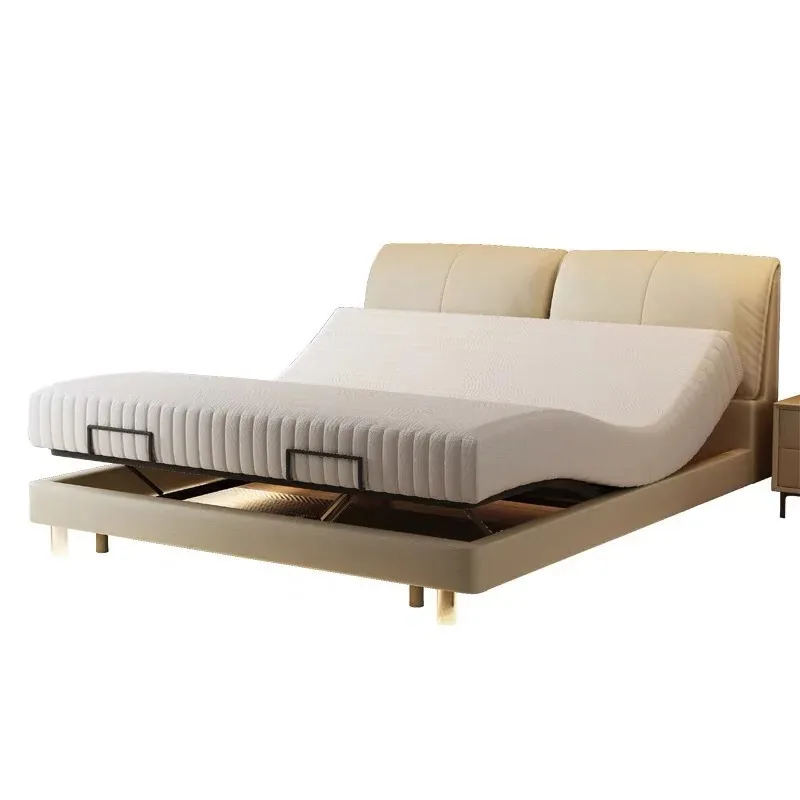 

Electric bed Automatic multi-function electric Black technology suspended Lifting Master bedroom Double smart