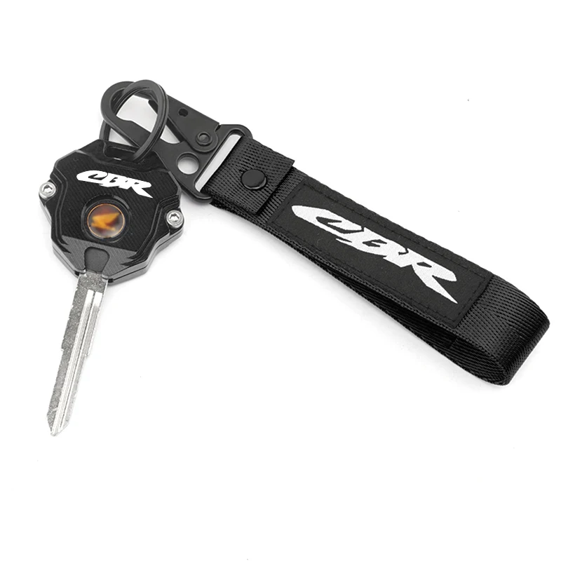 Untuk HONDA CBR650R CBR600RR CBR1000RR CBR500R CBR 650R 600RR 1000RR 250RR Casing Kunci CNC Sepeda Motor Penutup Cangkang Gantungan Kunci
