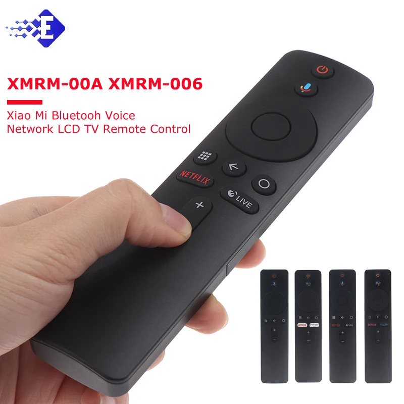 XMRM-00A sterowania pilot do telewizora XMRM-006 sterowanie głosem dla Mi 4A 4S 4x4K Ultra HD Android TV ForXiaomi-MI BOX S BOX 3 Box 4K/Mi Stick