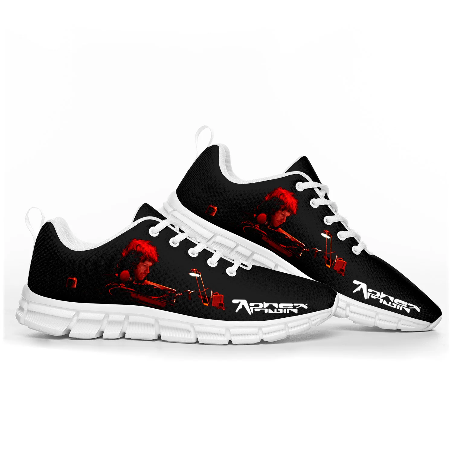 Aphex Twin Electronic Music DJ Mixer Sports Shoes Mens Womens Teenager Kids Children Sneakers Custom High Quality Couple Shoes